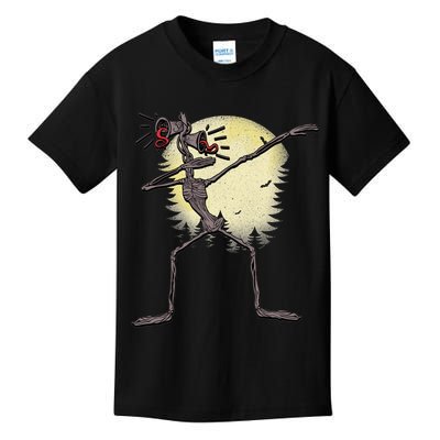 Scary Siren Head Monster Dabbing Kids T-Shirt