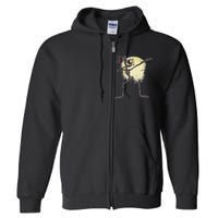 Scary Siren Head Monster Dabbing Full Zip Hoodie