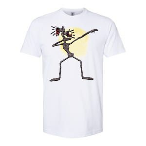 Scary Siren Head Monster Dabbing Softstyle CVC T-Shirt