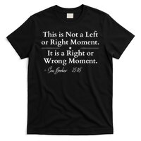 Senator Cory Booker This Is Not A Left Or Right Moment T-Shirt
