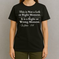 Senator Cory Booker This Is Not A Left Or Right Moment T-Shirt