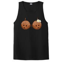 Summer Coconut Bra Halloween Costume Hawaii Aloha Beach PosiCharge Competitor Tank