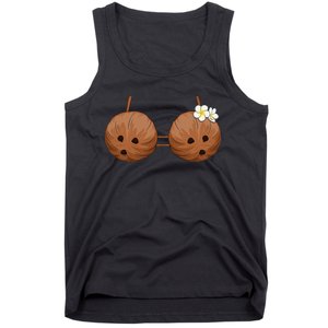 Summer Coconut Bra Halloween Costume Hawaii Aloha Beach Tank Top