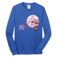 Sakura 桜 Cherry Blossom Japanese Graphical Art Flower Cool Gift Tall Long Sleeve T-Shirt