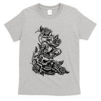 Skull Crown Biker Skull Gothic Heavy Metal T-Shirt