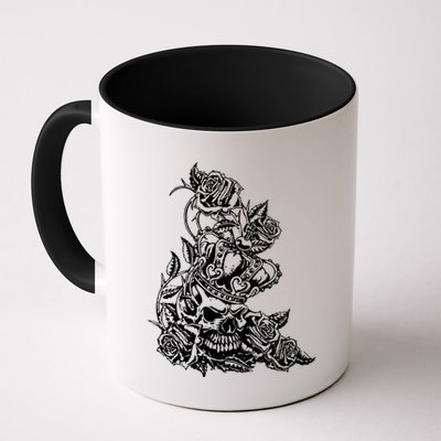 Skull Crown Biker Skull Gothic Heavy Metal Mug
