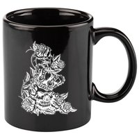 Skull Crown Biker Skull Gothic Heavy Metal 11oz C Handle Ceramic Mug