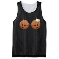 Summer Coconut Bra Halloween Costume Hawaii Aloha Beach Mesh Reversible Basketball Jersey Tank