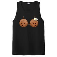 Summer Coconut Bra Halloween Costume Hawaii Aloha Beach PosiCharge Competitor Tank