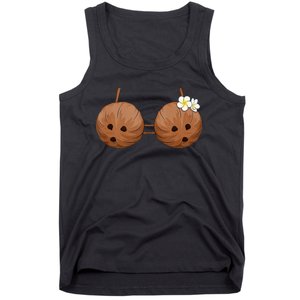 Summer Coconut Bra Halloween Costume Hawaii Aloha Beach Tank Top