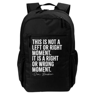 Senator Cory Booker This Is Not A Left Or Right Moment Daily Commute Backpack