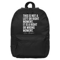 Senator Cory Booker This Is Not A Left Or Right Moment 16 in Basic Backpack