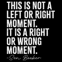 Senator Cory Booker This Is Not A Left Or Right Moment Mousepad