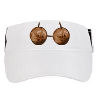 Summer Coconut Bra Halloween Costume Funny Outfit Adult Drive Performance Visor