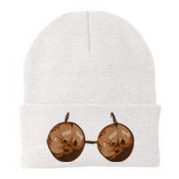 Summer Coconut Bra Halloween Costume Funny Outfit Knit Cap Winter Beanie