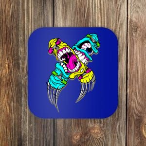 Skateboarding Comic Book Cartoon Skateboard Gift Coaster