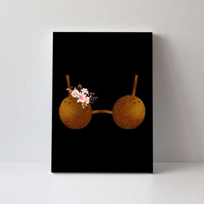 Summer Coconut Bra Halloween Canvas