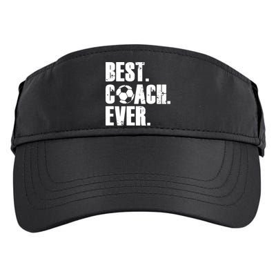 SOCCER COACH BEST COACH EVER SOCCER GIFT Adult Drive Performance Visor