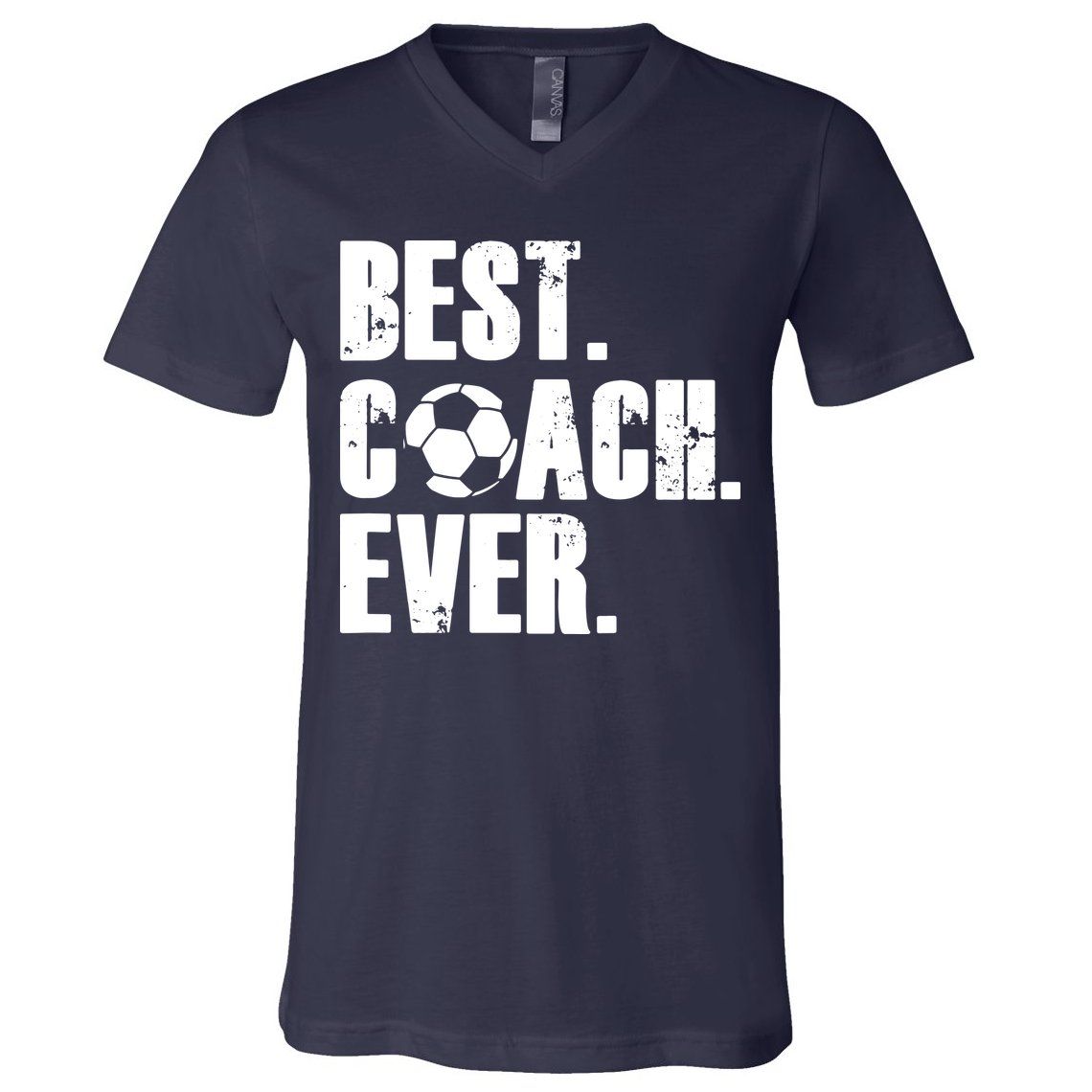 SOCCER COACH BEST COACH EVER SOCCER GIFT V-Neck T-Shirt