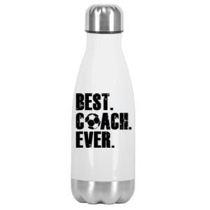 SOCCER COACH BEST COACH EVER SOCCER GIFT Stainless Steel Insulated Water Bottle