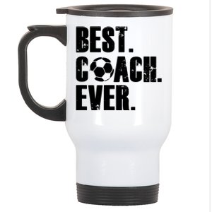 SOCCER COACH BEST COACH EVER SOCCER GIFT Stainless Steel Travel Mug