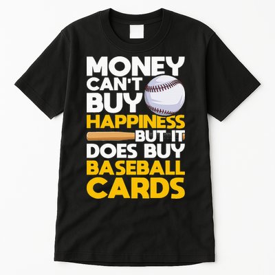Sports Cards & Baseball Card Collector Tall T-Shirt
