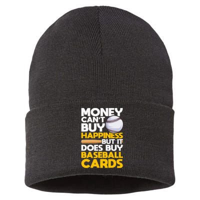 Sports Cards & Baseball Card Collector Sustainable Knit Beanie