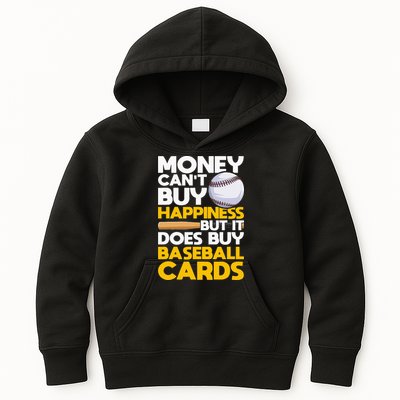 Sports Cards & Baseball Card Collector Kids Hoodie