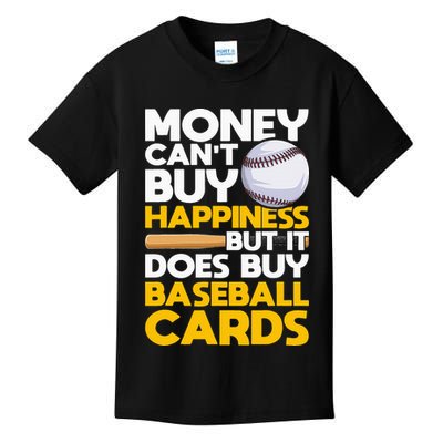 Sports Cards & Baseball Card Collector Kids T-Shirt