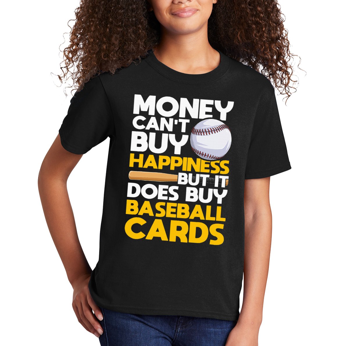 Sports Cards & Baseball Card Collector Kids T-Shirt