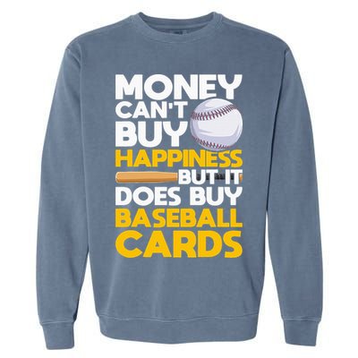 Sports Cards & Baseball Card Collector Garment-Dyed Sweatshirt
