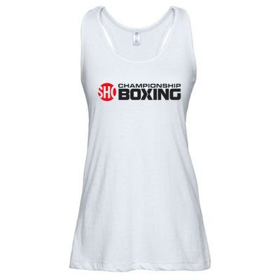 SHO Championship Boxing Logo Ladies Essential Flowy Tank