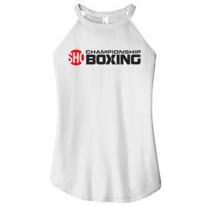 SHO Championship Boxing Logo Women’s Perfect Tri Rocker Tank