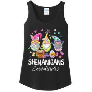 Shenanigan Coordinator Bunny Spring Hunt Eggs Ladies Essential Tank