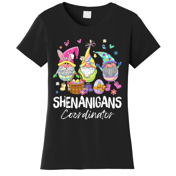 Shenanigan Coordinator Bunny Spring Hunt Eggs Women's T-Shirt