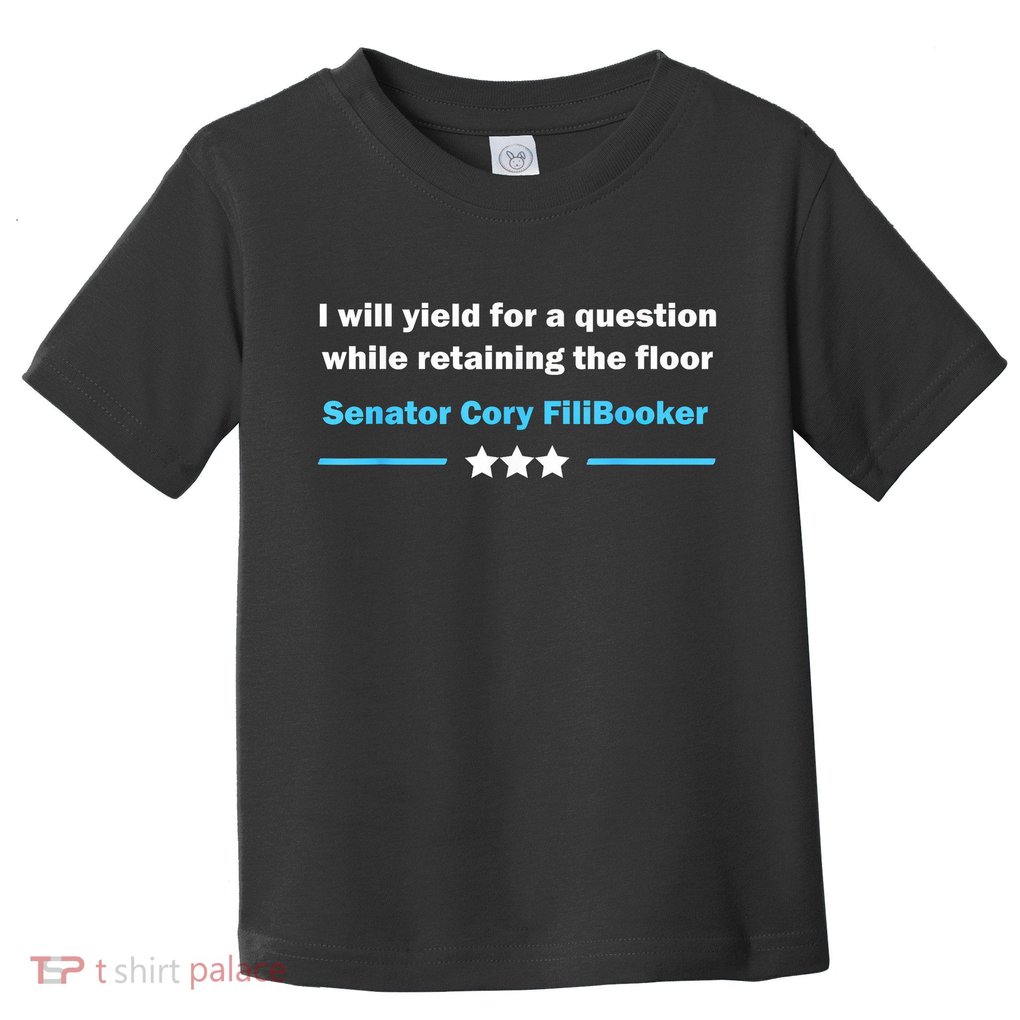 Senator Cory Booker Filibuster Cory FiliBooker  Toddler T-Shirt
