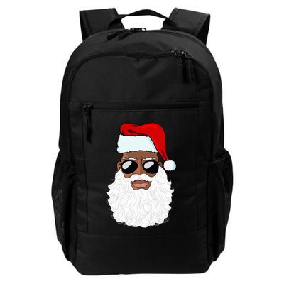 Santa Claus Black Xmas Santa Afro African American Proud Backpack