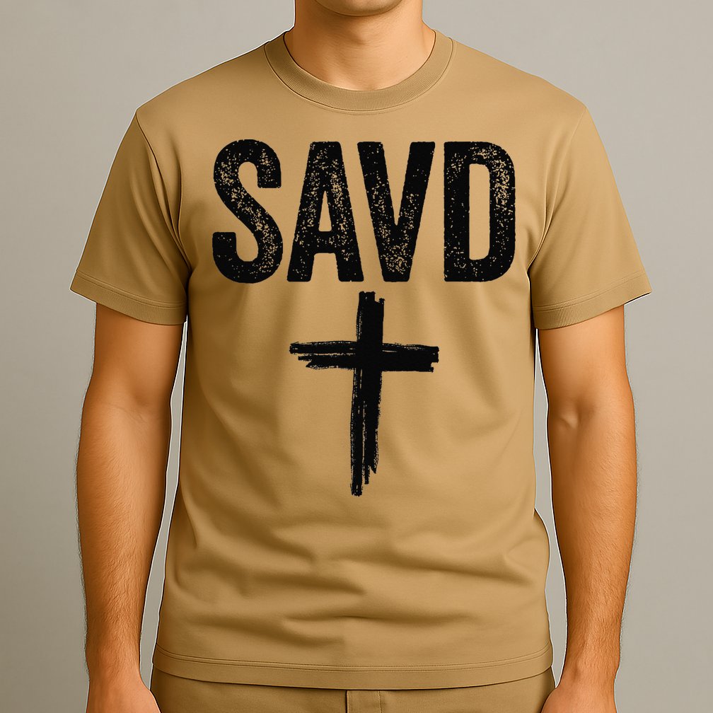 Saved Cross Bible Christian Believe Faith Jesus Savd T-Shirt