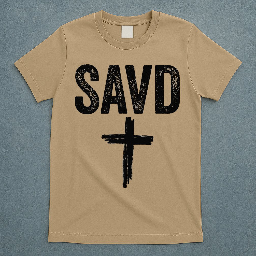Saved Cross Bible Christian Believe Faith Jesus Savd T-Shirt