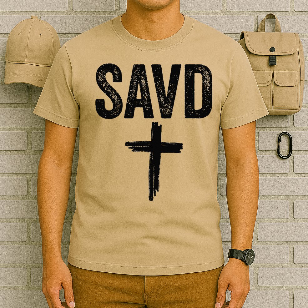 Saved Cross Bible Christian Believe Faith Jesus Savd T-Shirt