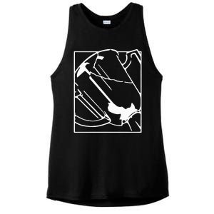 State Champs Broken Ladies PosiCharge Tri-Blend Wicking Tank