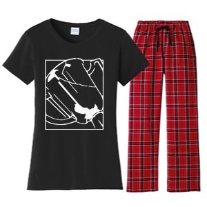 State Champs Broken Women's Flannel Pajama Set