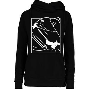 State Champs Broken Womens Funnel Neck Pullover Hood