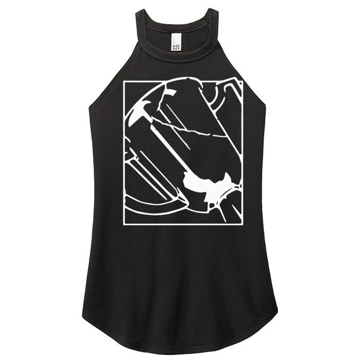 State Champs Broken Women's Perfect Tri Rocker Tank