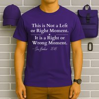 Senator Cory Booker This Is Not A Left Or Right Mot T-Shirt