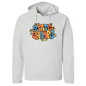 State Champs Bubble Performance Fleece Hoodie