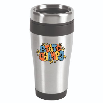 State Champs Bubble 16oz Travel Tumbler