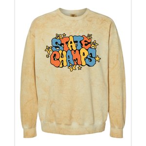 State Champs Bubble Colorblast Crewneck Sweatshirt