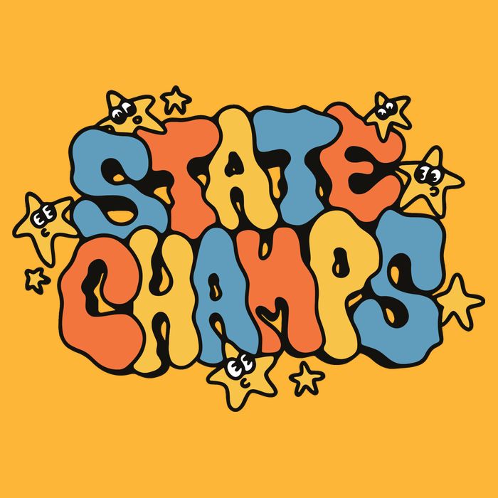 State Champs Bubble Pom Pom 12in Knit Beanie