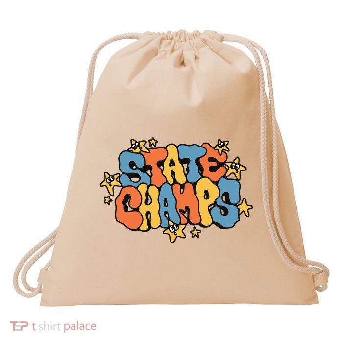 State Champs Bubble Drawstring Bag
